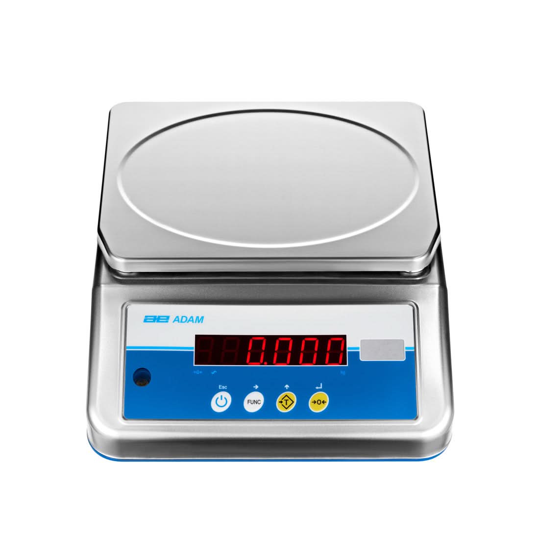 Adam Equipment ABW 16S Aqua Stainless Washdown Scale, 16 kg Capacity, 1 g Readability, NSF, IP68 - 1030015882 - Washdown Scales - Adam Equipment - Weighcore