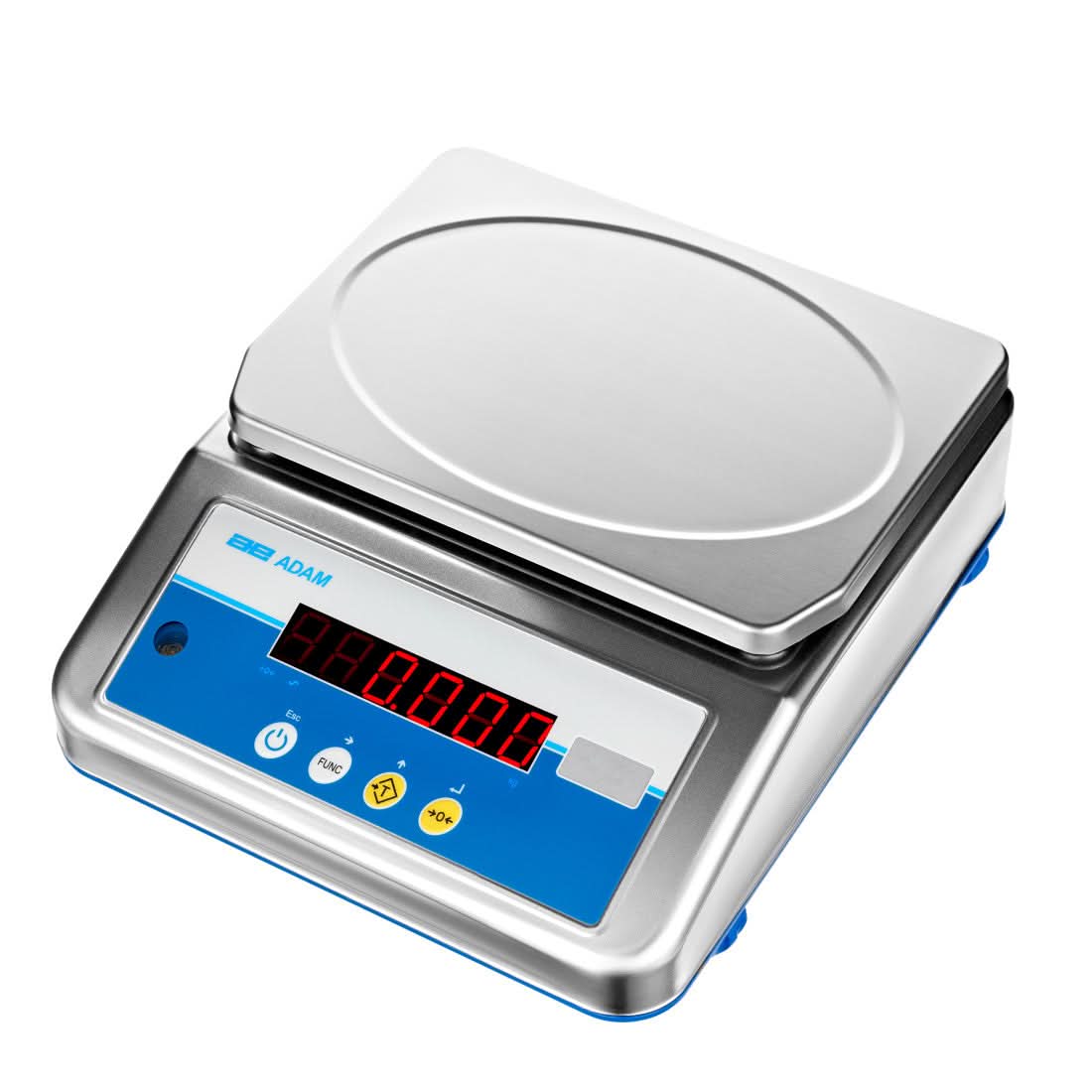 Adam Equipment ABW 16S Aqua Stainless Washdown Scale, 16 kg Capacity, 1 g Readability, NSF, IP68 - 1030015882 - Washdown Scales - Adam Equipment - Weighcore