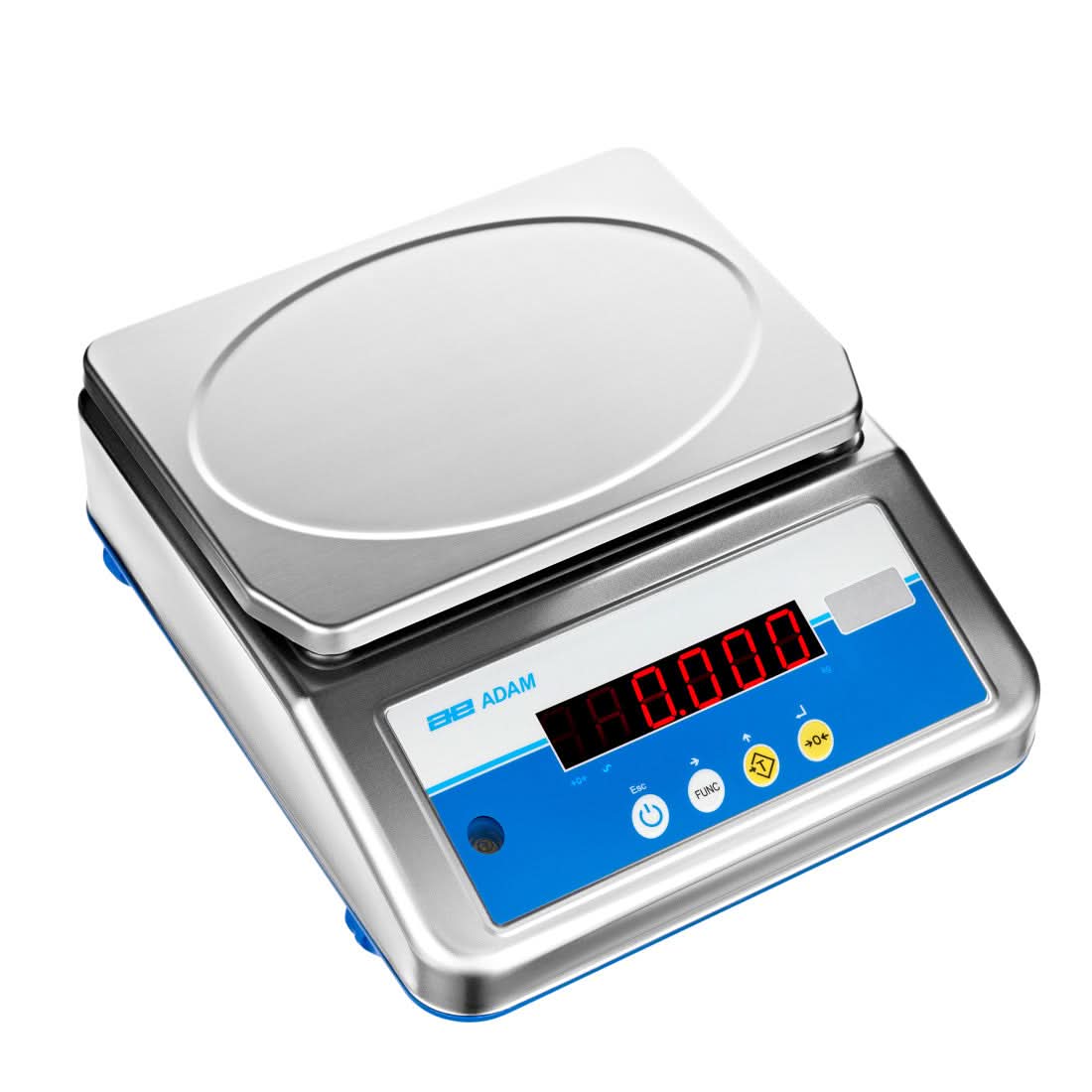 Adam Equipment ABW 16S Aqua Stainless Washdown Scale, 16 kg Capacity, 1 g Readability, NSF, IP68 - 1030015882 - Washdown Scales - Adam Equipment - Weighcore
