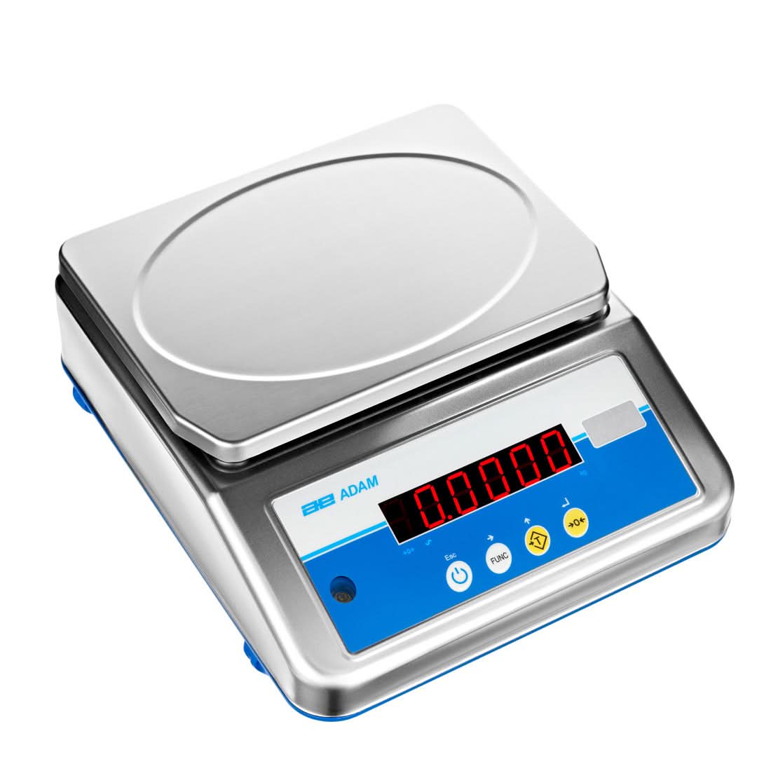 Adam Equipment ABW 8S Aqua Stainless Washdown Scale, 8 kg Capacity, 0.5 g Readability, NSF, IP68 - 1030015881 - Washdown Scales - Adam Equipment - Weighcore