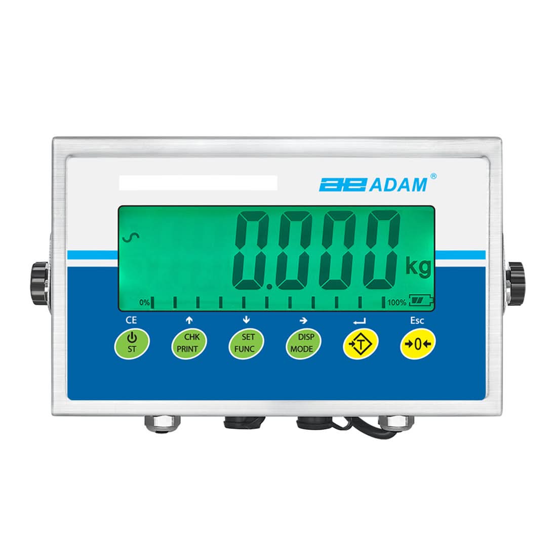 Adam Equipment AE 403a Washdown Weighing Indicator, NSF, IP68, Backlit LCD - AE 403a - Weight Indicators - Adam Equipment - Weighcore