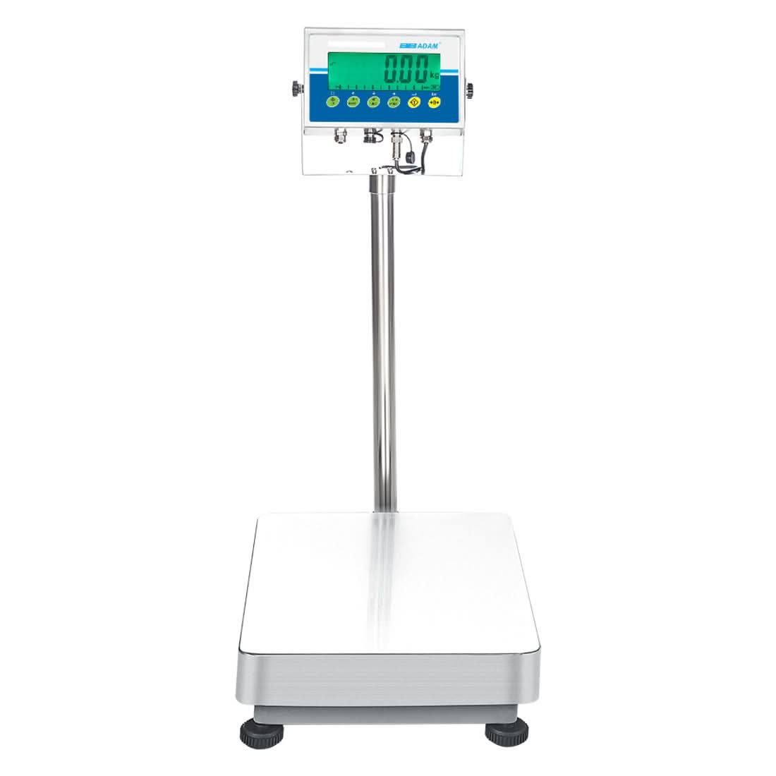 Adam Equipment AGF 1320a Aggressor Industrial Floor Floor Scale, 600 kg Capacity, 0.02 kg Readability, Backlit LCD - 1050014497 - Weighing Scales - Adam Equipment - Weighcore