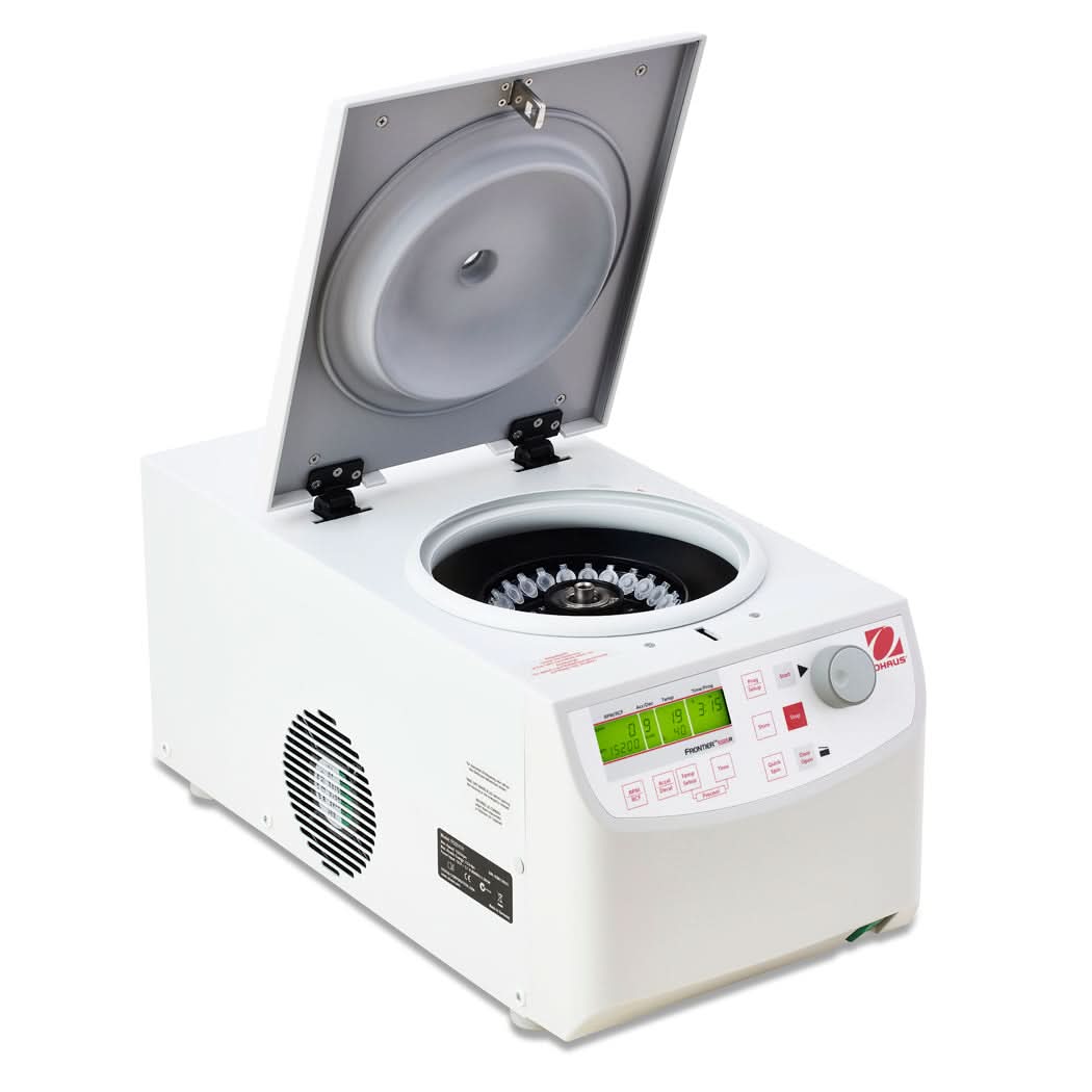 OHAUS FC5515R V1 Frontier 5000 Micro Centrifuge, 44 x 1.5/2.0 ml or 12 x 5 ml, Refrigerated - FC5515R V1 - Centrifuges - Ohaus - Weighcore