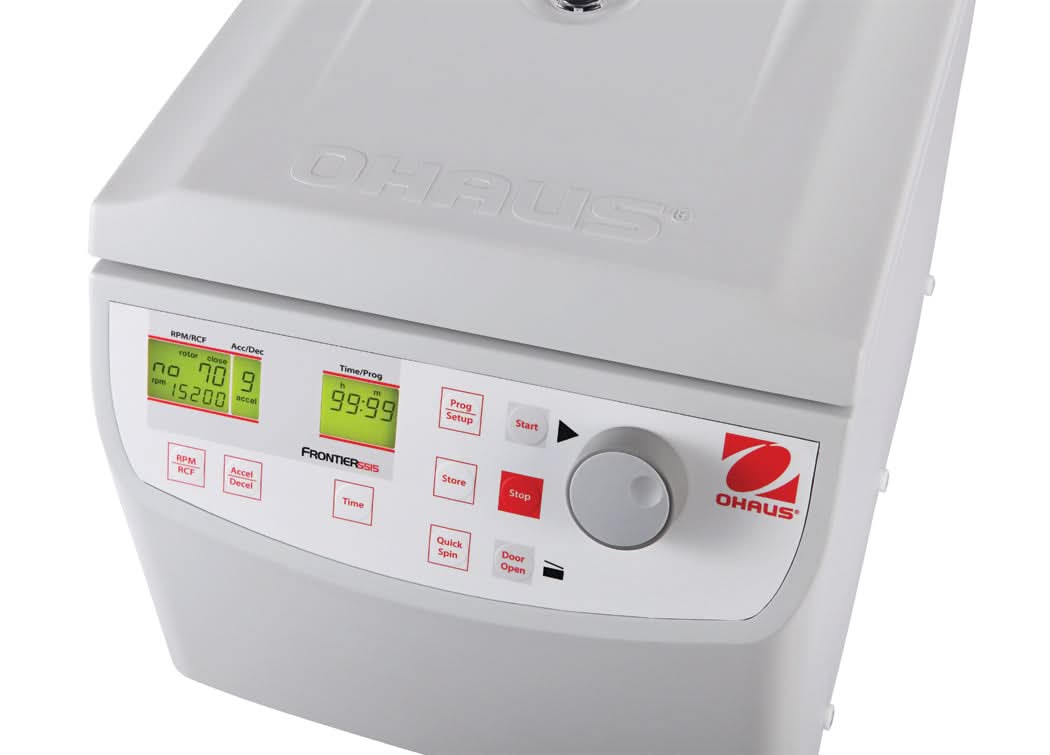 OHAUS FC5515 Frontier 5000 Micro Centrifuge, 44 x 1.5/2.0 ml or 12 x 5 ml Capacity, High - Speed - FC5515 - Centrifuges - Ohaus - Weighcore