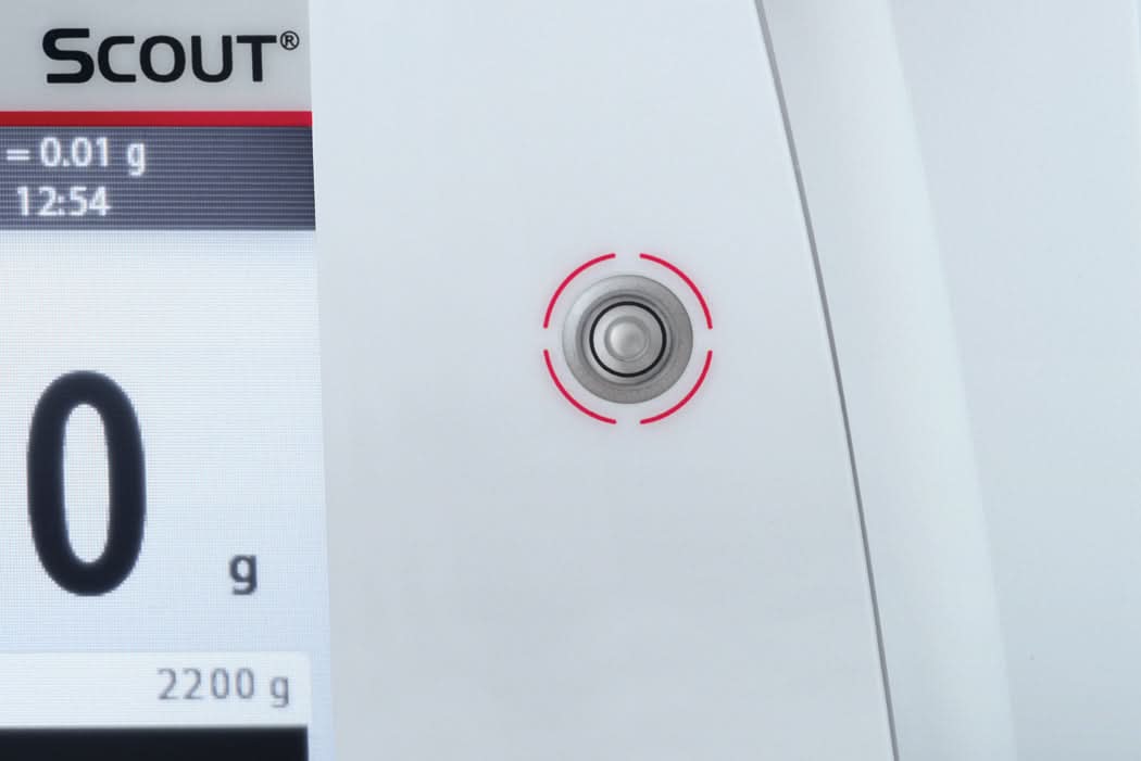 OHAUS STX621 AM Scout Portable Balance, 620 g Capacity, 0.1 g Readability, Touchscreen - STX621 AM - Portable Balances - Ohaus - Weighcore