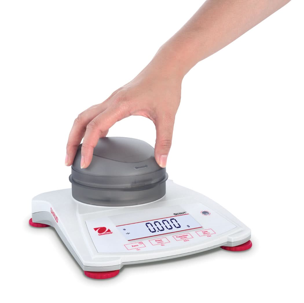 OHAUS SPX223 AM Scout Portable Balance, 220 g Capacity, 0.001 g Readability - SPX223 AM - Portable Balances - Ohaus - Weighcore
