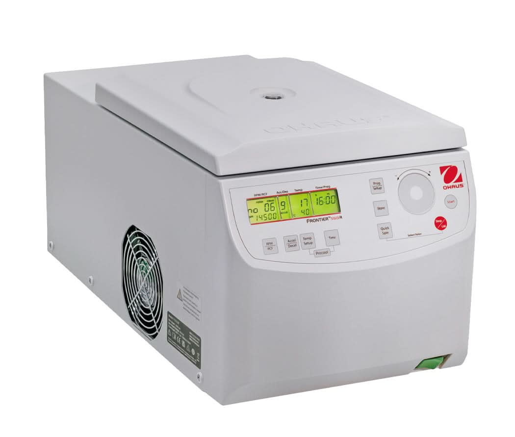 OHAUS FC5513R V1 Frontier 5000 Micro Centrifuge, 24 x 1.5/2.0 ml Capacity, Refrigerated, LCD Display - FC5513R V1 - Centrifuges - Ohaus - Weighcore