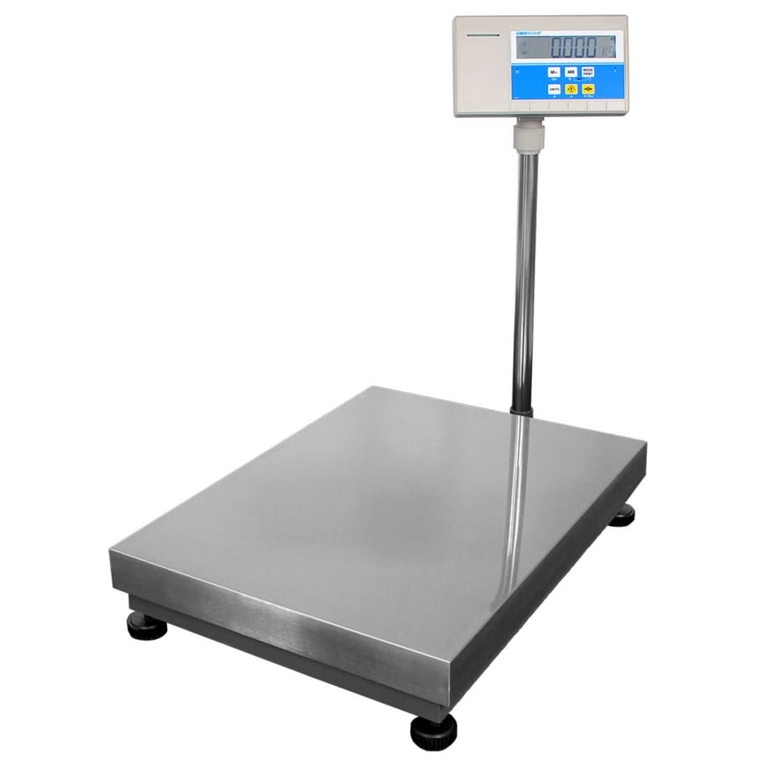 Adam Equipment BKT 1320a Beacon Label Printing Floor Scale, 600 kg Capacity, 0.05 kg Readability, RS - 232, Rechargeable Battery - 1050014959 - Weighing Scales - Adam Equipment - Weighcore