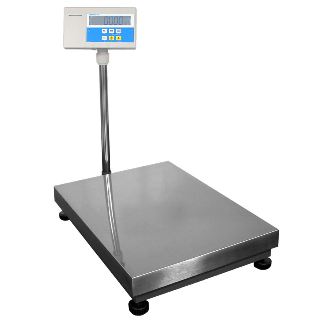 Adam Equipment BKT 1320a Beacon Label Printing Floor Scale, 600 kg Capacity, 0.05 kg Readability, RS - 232, Rechargeable Battery - 1050014959 - Weighing Scales - Adam Equipment - Weighcore