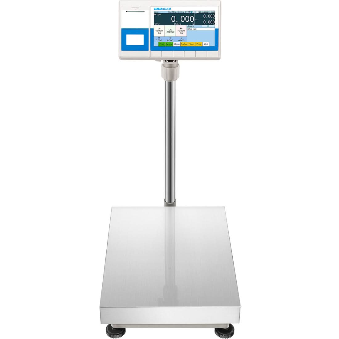Adam Equipment BTT 75 BTT Label Printing Scale, 75 kg Capacity, 5 g Readability, Rechargeable Battery - 1110017318 - Weighing Scales - Adam Equipment - Weighcore