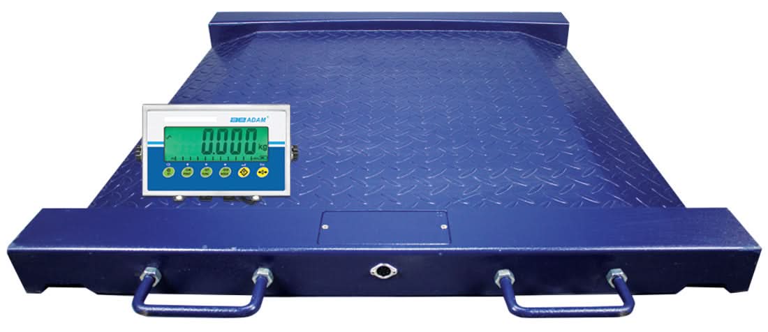 Adam Equipment PT 110 [AE403a] PT Platform AE407 Floor Scale, 1000 kg Capacity, 0.2 kg Readability, Backlit LCD - PT 110 [AE403a] - Weigh Platforms - Adam Equipment - Weighcore