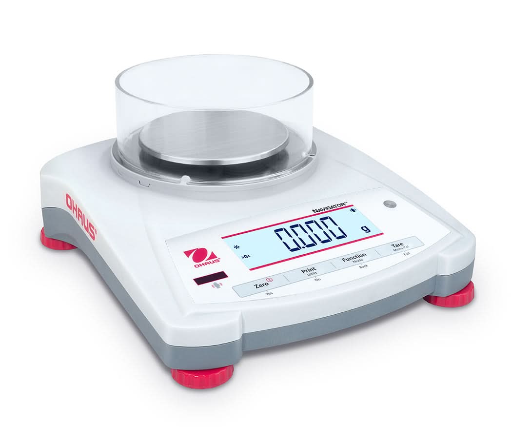 OHAUS NV323 AM Navigator Portable Balance, 320g Capacity, 0.001g Readability, GLP/GMP Compliant - NV323 AM - Portable Balances - Ohaus - Weighcore