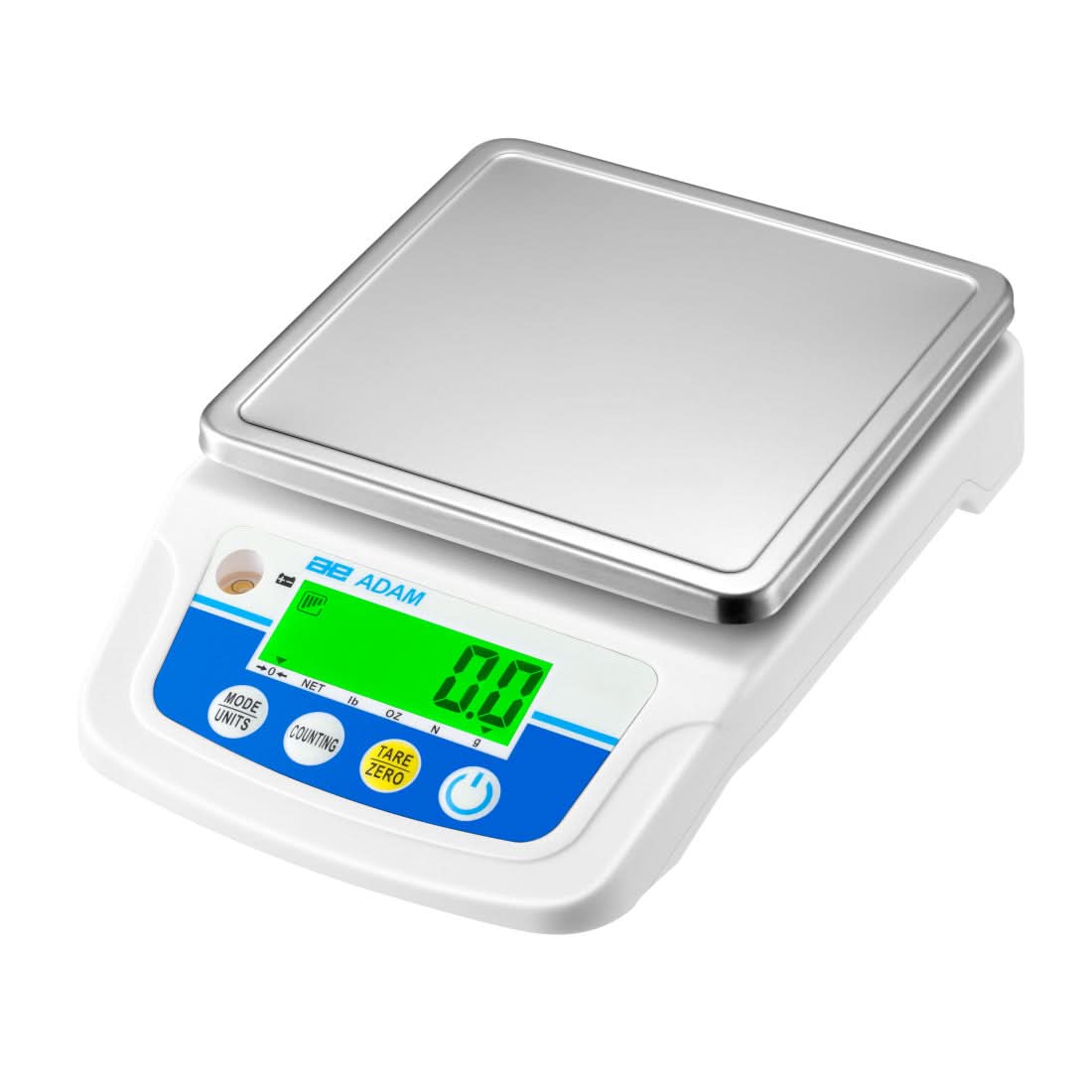 Adam Equipment CBX 3001 CBX Compact Balance, 3000 g Capacity, 0.5 g Readability, USB, Stainless Steel Pan - 7020015711 - Compact Balances - Adam Equipment - Weighcore