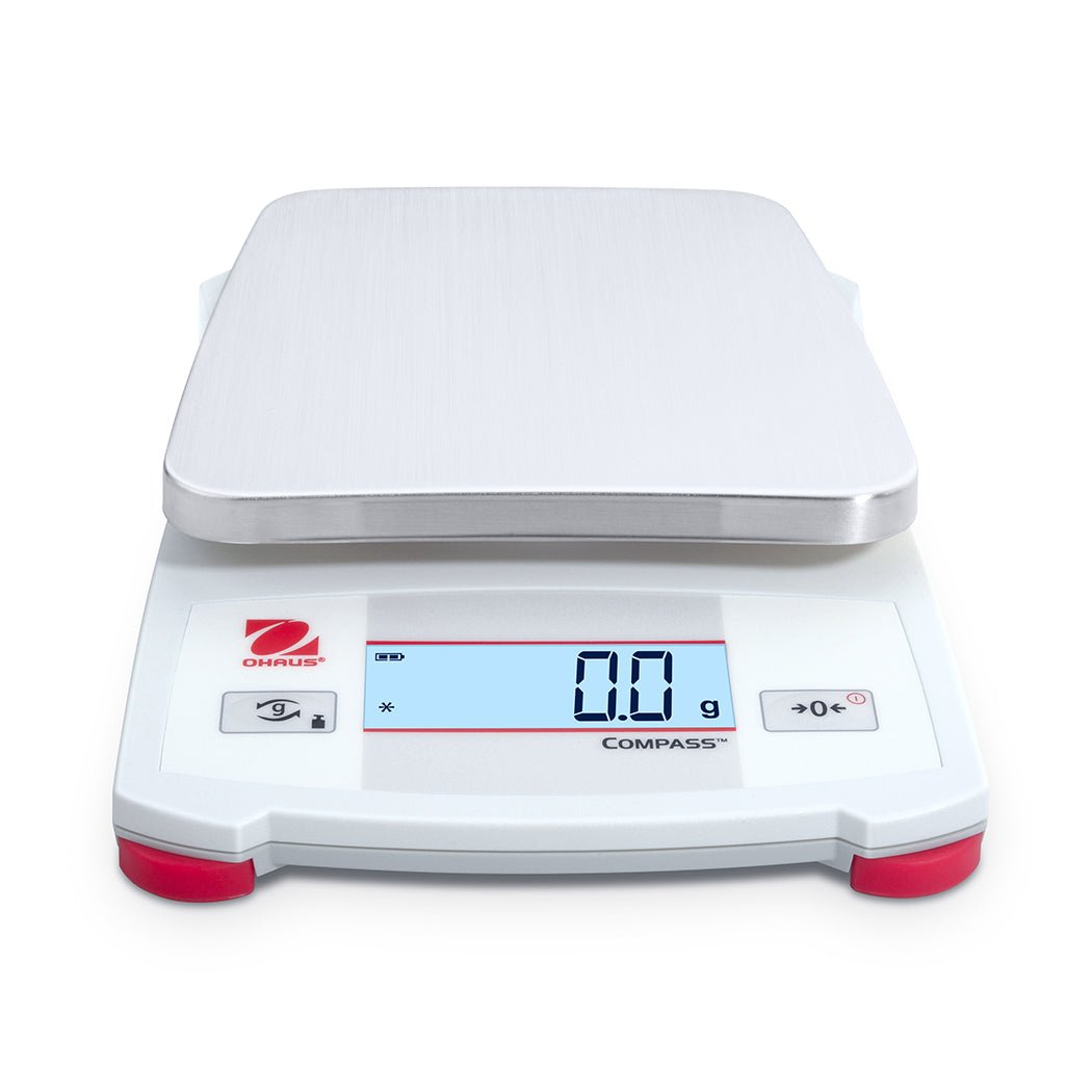 OHAUS CX1201 Compass CX Portable Balance, 1200g Capacity, 0.1g Readability, 1000hr Battery Life - CX1201 - Portable Balances - Ohaus - Weighcore