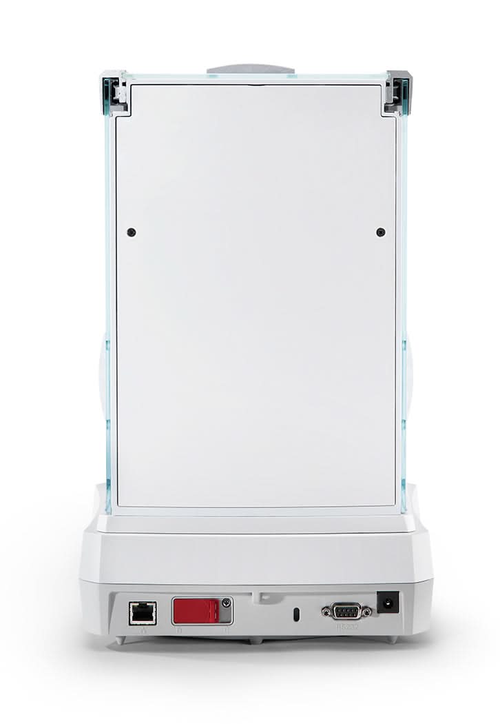 OHAUS EXR125D Explorer EXR Semi - Micro Balance, 82 g/120 g Capacity, 0.01 mg/0.1 mg Readability, AutoCal, Touchscreen - EXR125D - Semi - Micro Balances - Ohaus - Weighcore