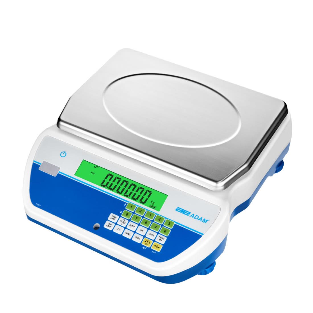 Adam Equipment CKT 8UH Cruiser CKT Checkweighing Bench Scale, 8 kg Capacity, 0.05 g Readability, Stainless Steel Pan - 1020013943 - Bench Scales - Adam Equipment - Weighcore