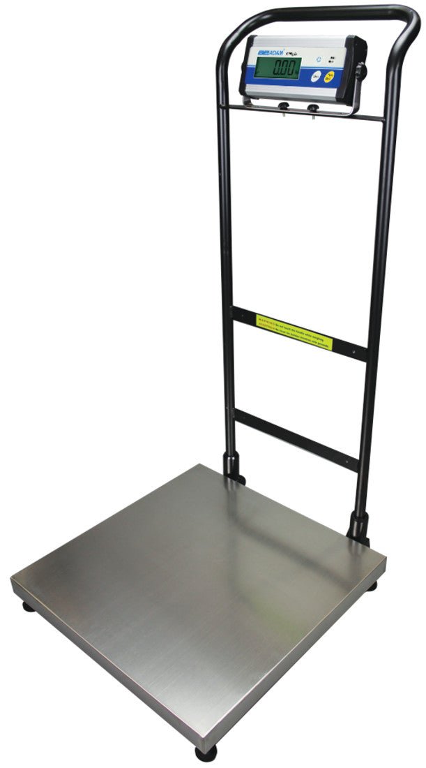 Adam Equipment CPWplus 200W CPWplus Bench Scale, 200 kg Capacity, 0.05 kg Readability, Stainless Steel Pan, Backlit LCD - CPWplus 200W - Bench Scales - Adam Equipment - Weighcore