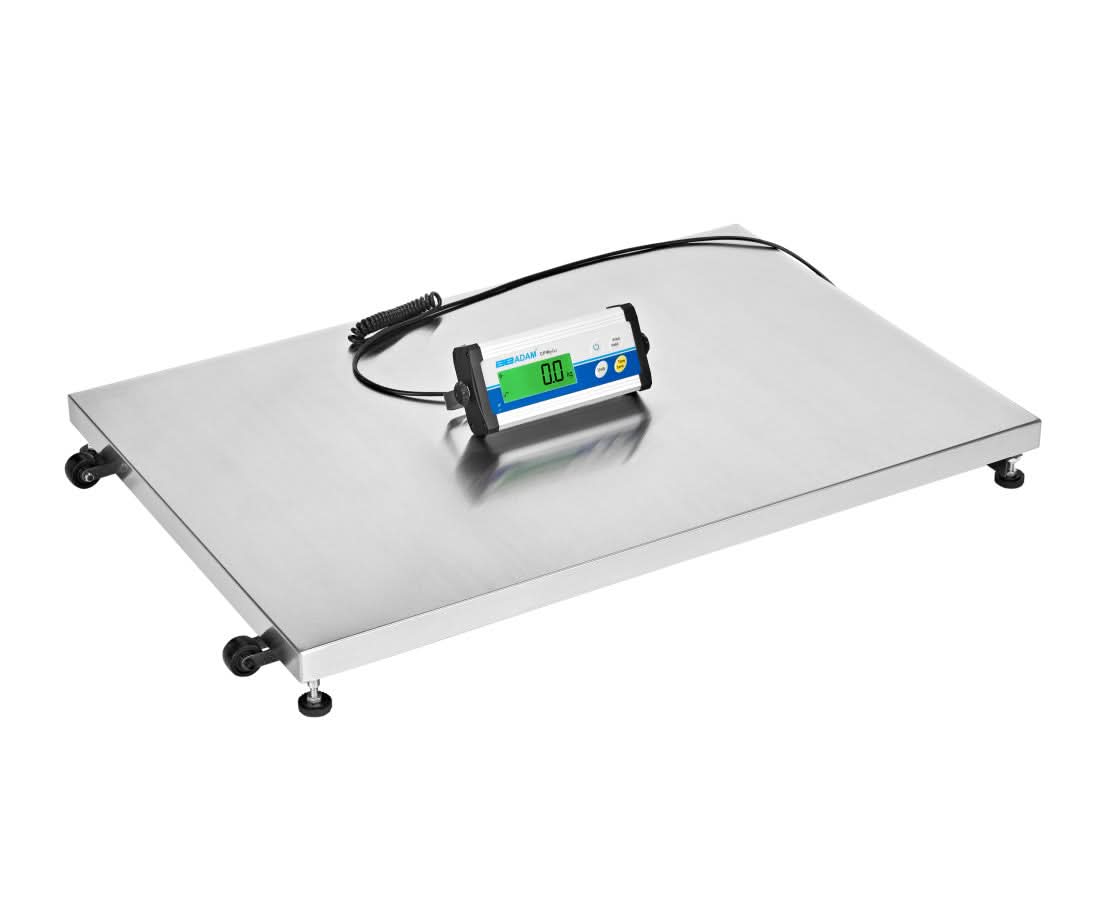 Adam Equipment CPWplus 300L CPWplus Bench Scale, 300 kg Capacity, 0.1 kg Readability, Stainless Steel Pan, Rechargeable Battery - 700000169 - Bench Scales - Adam Equipment - Weighcore