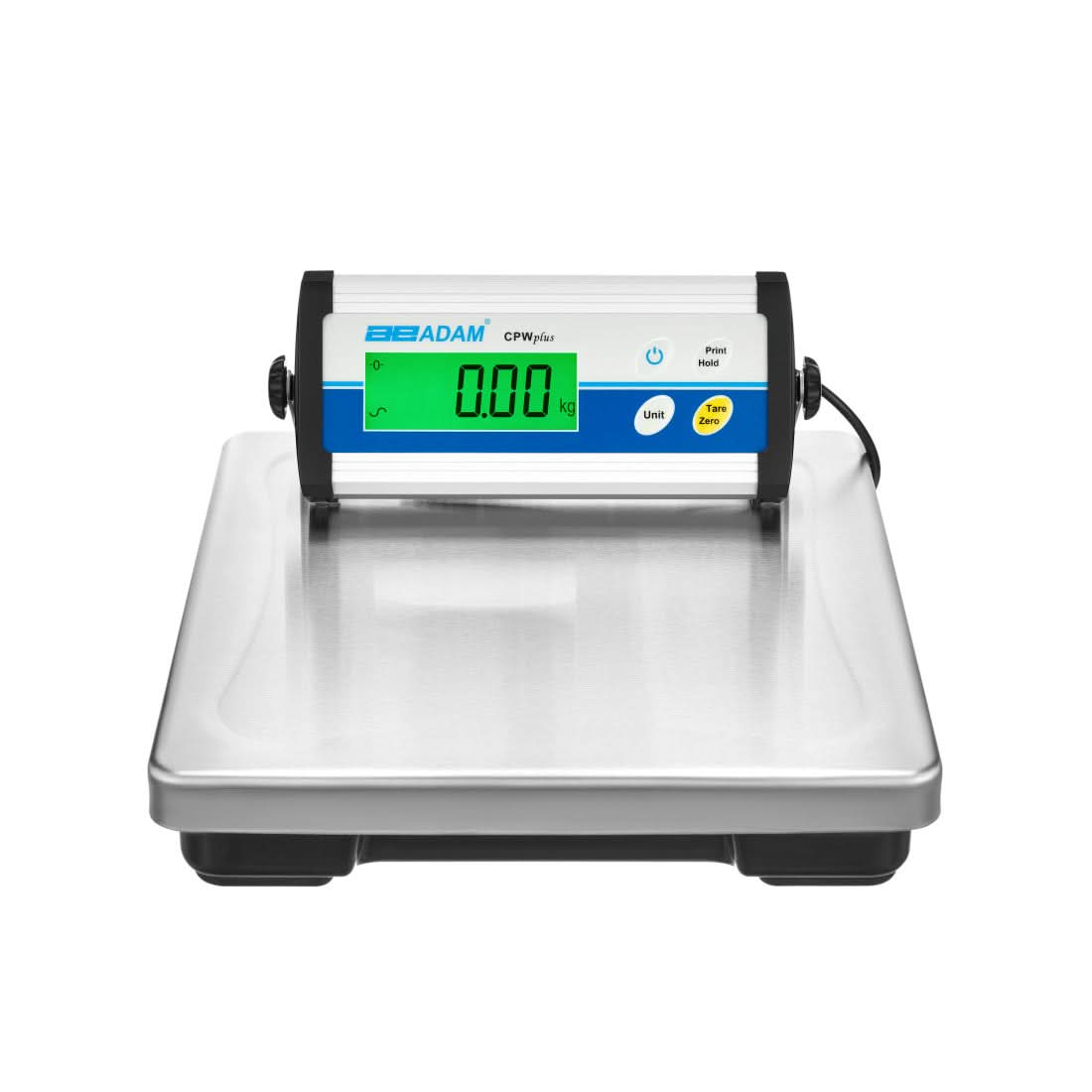 Adam Equipment CPWplus 35 CPWplus Bench Scale, 35 kg Capacity, 0.01 kg Readability, Stainless Steel Pan - 700000037 - Bench Scales - Adam Equipment - Weighcore