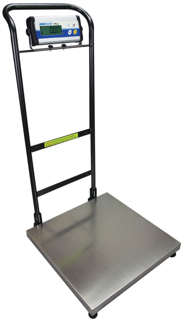Adam Equipment CPWplus 35W CPWplus Bench Scale, 35 kg Capacity, 0.01 kg Readability, Stainless Steel Pan, Backlit LCD - 700000042 - Bench Scales - Adam Equipment - Weighcore