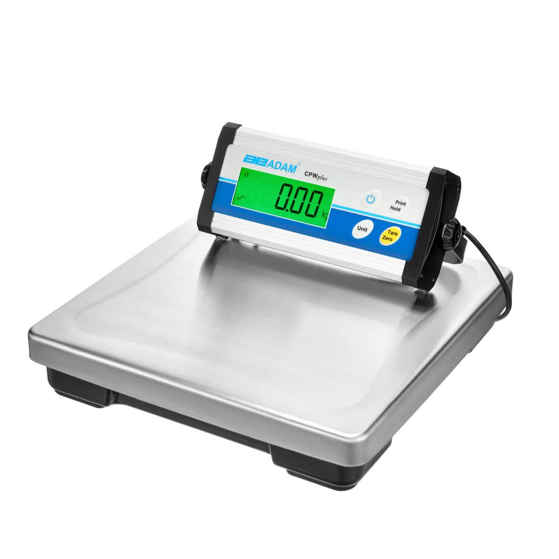 Adam Equipment CPWplus 75 CPWplus Bench Floor Bench Scale, 75 kg Capacity, 0.02 kg Readability - 700000031 - Bench Scales - Adam Equipment - Weighcore
