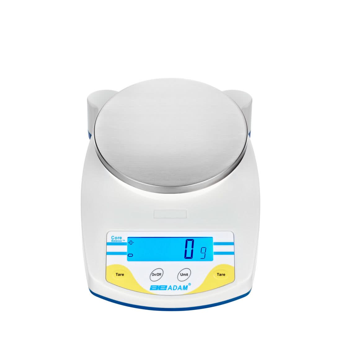 Adam Equipment CQT 2000 Core Portable Compact Balance, 2000 g Capacity, 1 g Readability, Backlit LCD, RS - 232 - 700000054 - Compact Balances - Adam Equipment - Weighcore