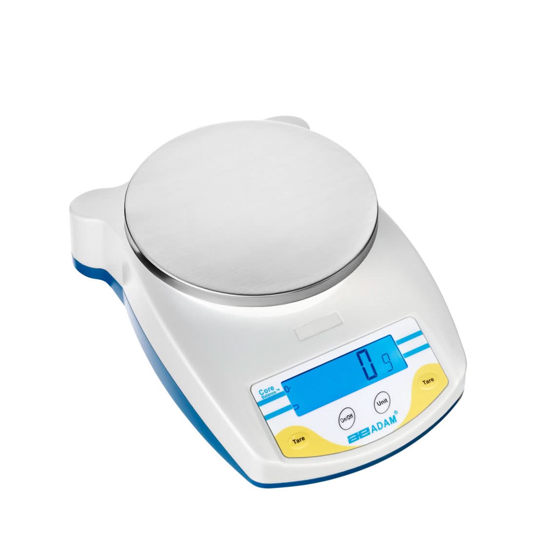 Adam Equipment CQT 5000 Core Portable Compact Balance, 5000 g Capacity, 1 g Readability, Backlit LCD, RS - 232 - 700000055 - Compact Balances - Adam Equipment - Weighcore