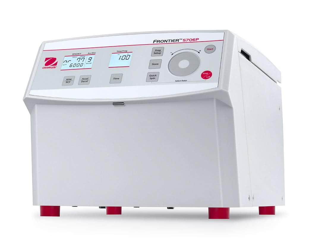 OHAUS FC5706P+R78 Frontier 5000 Multi Centrifuge, 6 x 50 ml Capacity, Rotor R78, LCD Display - FC5706P+R78 - Centrifuges - Ohaus - Weighcore