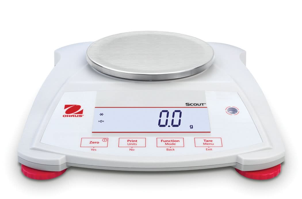 OHAUS SPX622 AM Scout Portable Balance, 620 g Capacity, 0.01 g Readability - SPX622 AM - Portable Balances - Ohaus - Weighcore