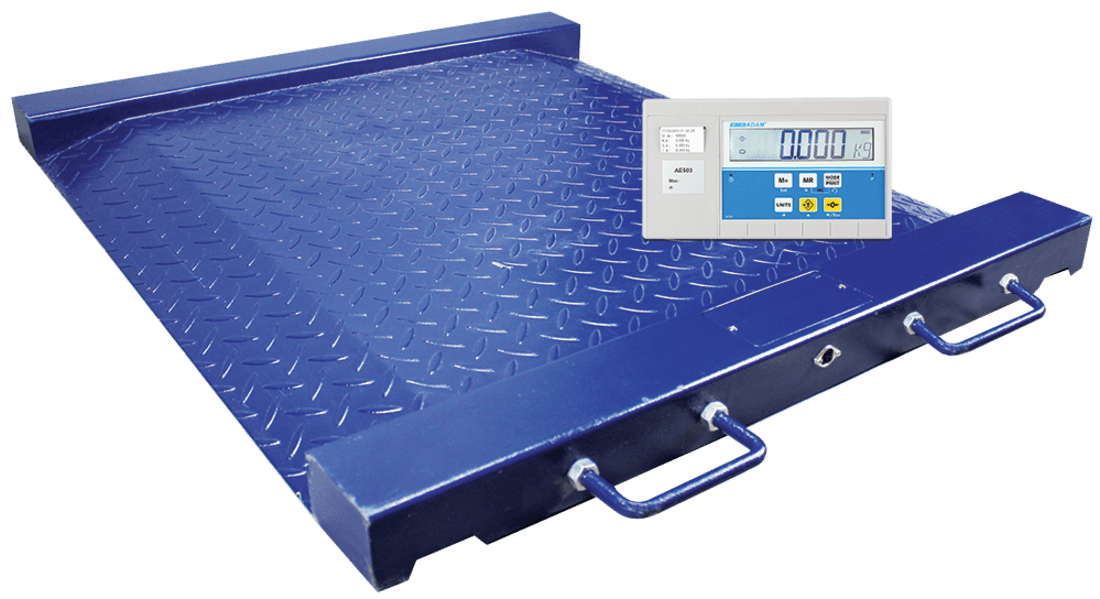 Adam Equipment PT 310 - 5 [AE403a] PT Platform AE408 Floor Scale, 3000 kg Capacity, 0.5 kg Readability - PT 310-5 [AE403a] - Weigh Platforms - Adam Equipment - Weighcore