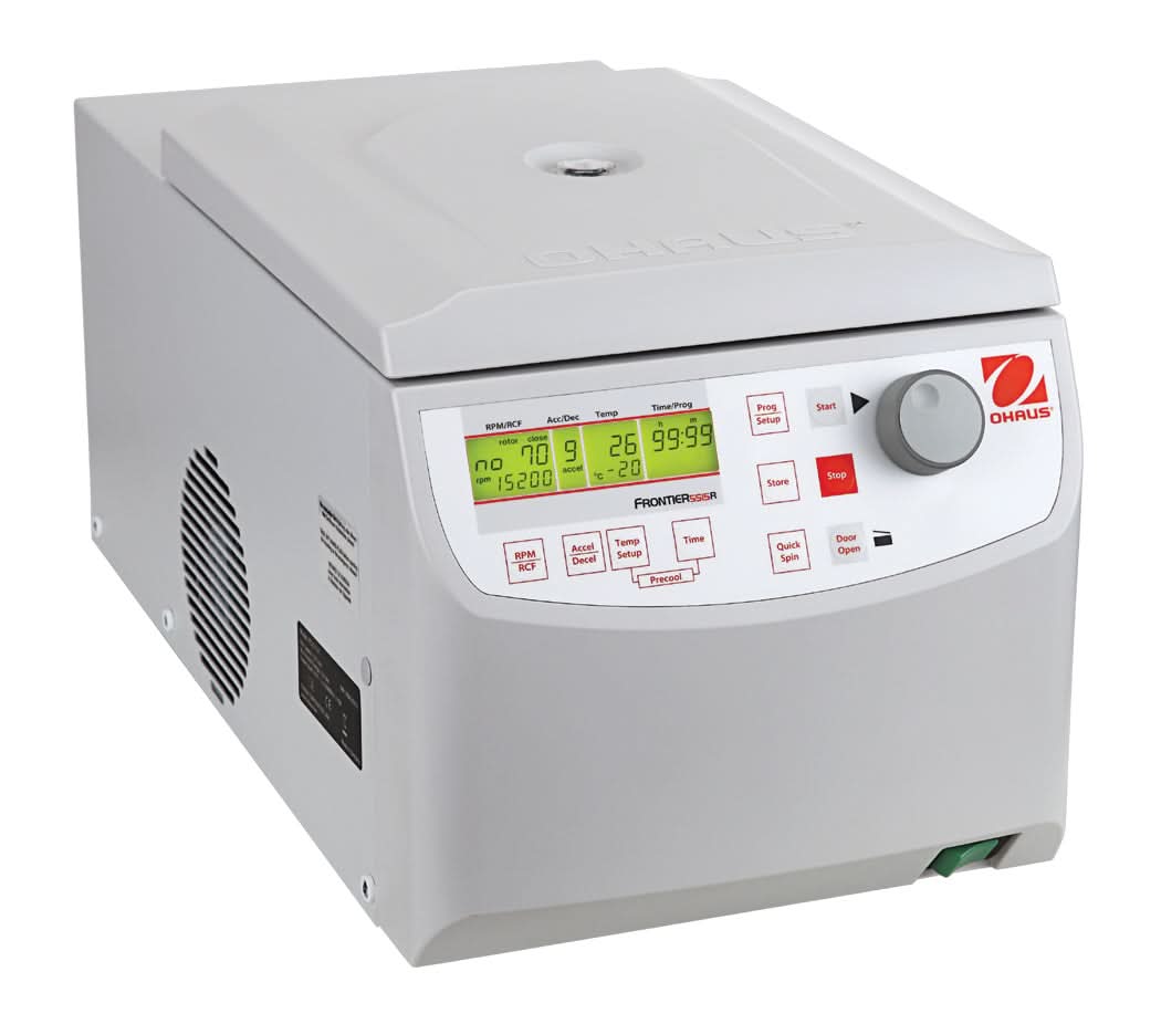 OHAUS FC5515R Frontier 5000 Micro Refrigerated Centrifuge, 44 x 1.5/2.0 mL, 12 x 5 mL Capacity - FC5515R - Centrifuges - Ohaus - Weighcore