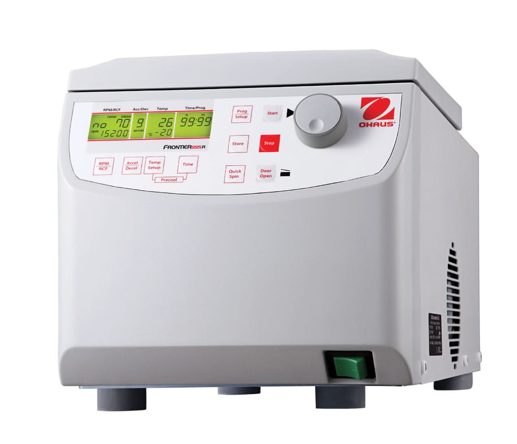 OHAUS FC5515R V1 Frontier 5000 Micro Centrifuge, 44 x 1.5/2.0 ml or 12 x 5 ml, Refrigerated - FC5515R V1 - Centrifuges - Ohaus - Weighcore
