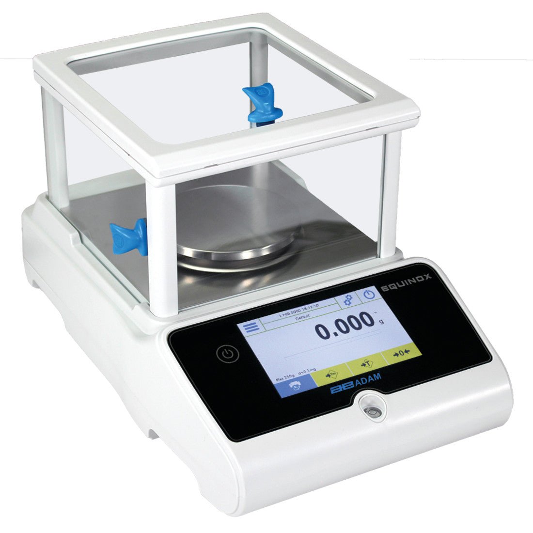 Adam Equipment EPB 1203i Equinox Touchscreen Precision Top Loading Balance, 1200 g Capacity, 0.001 g Readability, RS-232, USB - EPB 1203i - Top Loading Balances - Adam Equipment - Weighcore