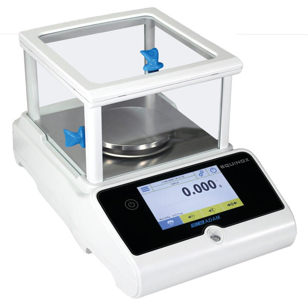 Adam Equipment EPB 1203i Equinox Touchscreen Precision Top Loading Balance, 1200 g Capacity, 0.001 g Readability, RS-232, USB
