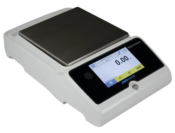 Adam Equipment ETB 3202i Equinox Touchscreen Precision Top Loading Balance, 3200 g Capacity, 0.01 g Readability, Internal Calibration