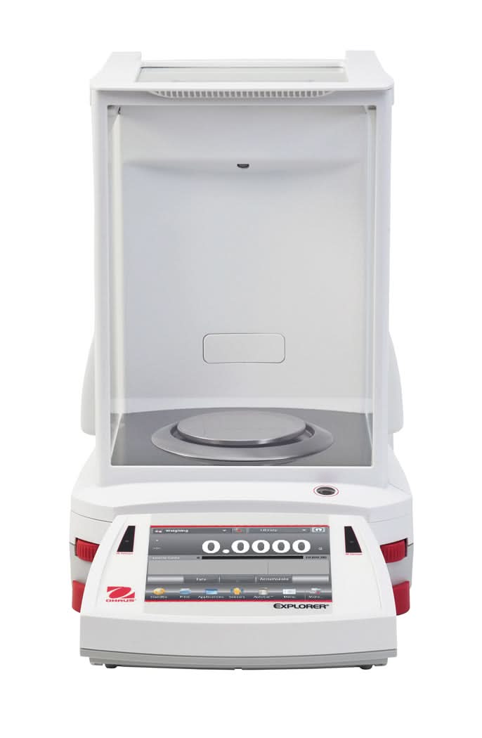 OHAUS EX224N Explorer Analytical Balance, 220g Capacity, 0.1mg Readability, AutoCal, NTEP Certified - EX224N - Analytical Balances - Ohaus - Weighcore
