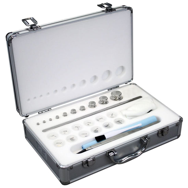 Adam Equipment F1 1mg - 200g Stainless Steel Calibration Weight Set, 1mg-200g Range, OIML