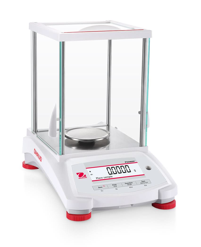 OHAUS PX84/E Pioneer PX Analytical Balance, 82g Capacity, 0.1mg Readability, GLP/GMP - PX84/E - Analytical Balances - Ohaus - Weighcore