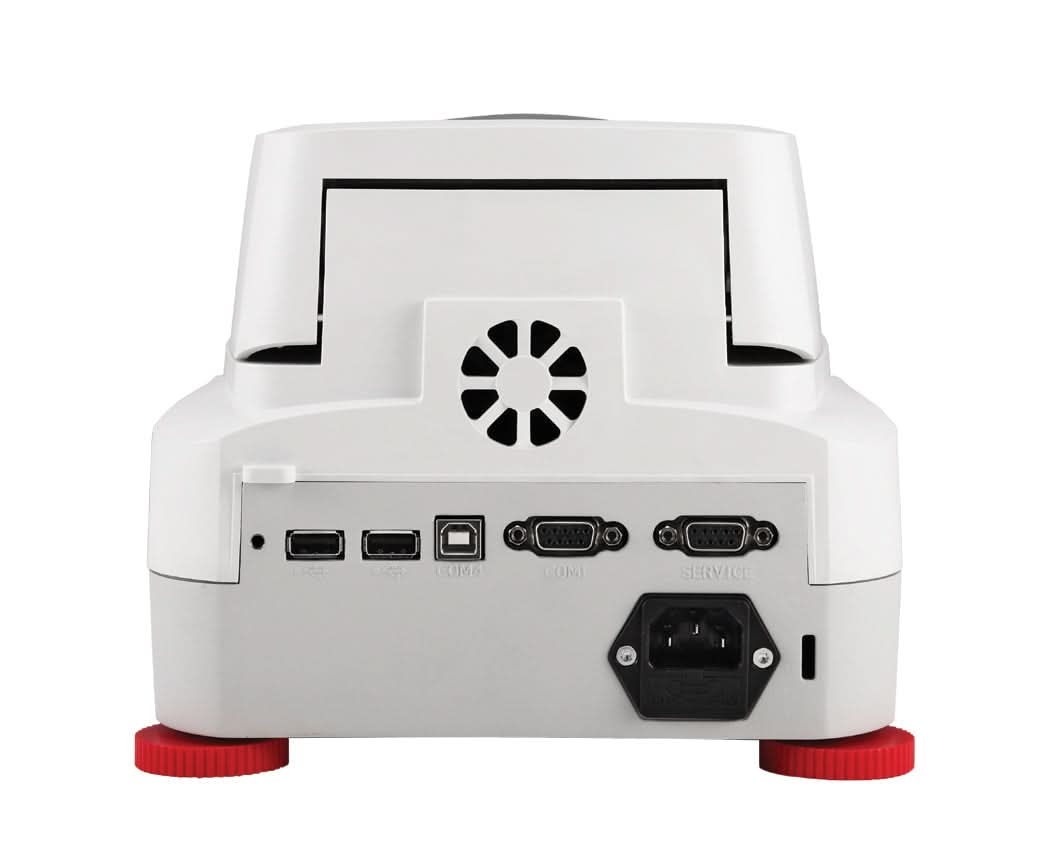 OHAUS MB120 AM MB Moisture Analyzer, 120g Capacity, 1mg/0.01% Readability, GLP/GMP, Touchscreen - MB120 AM - Moisture Analyzers - Ohaus - Weighcore
