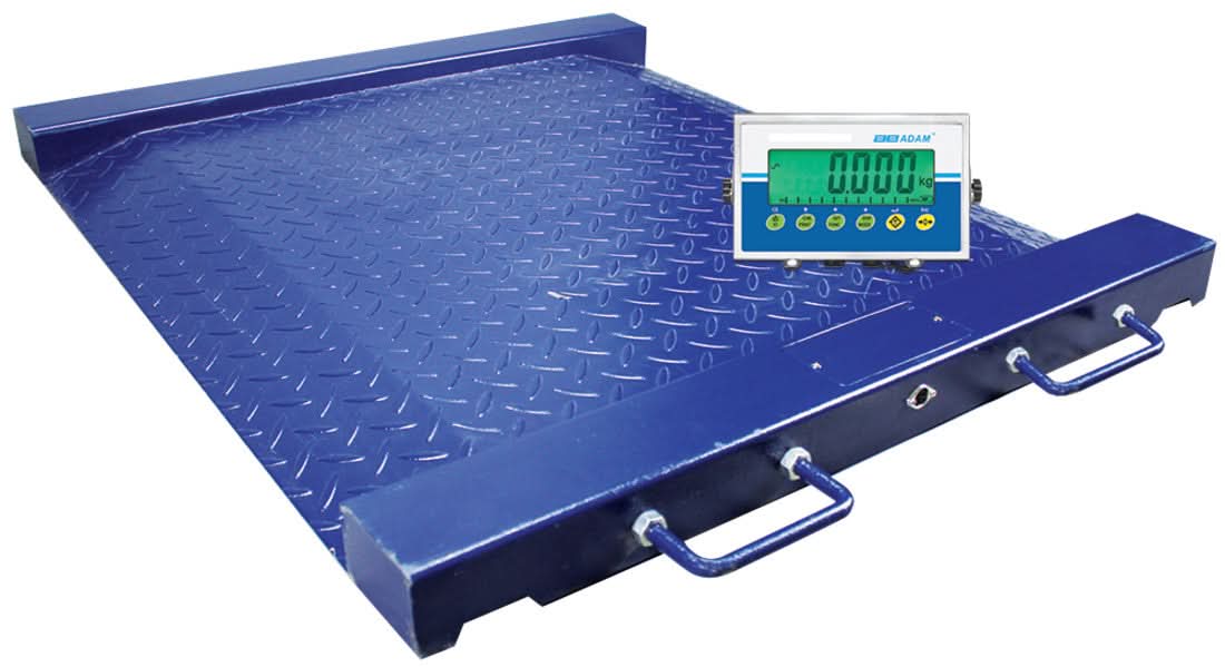 Adam Equipment PT 110 [AE403a] PT Platform AE407 Floor Scale, 1000 kg Capacity, 0.2 kg Readability, Backlit LCD - PT 110 [AE403a] - Weigh Platforms - Adam Equipment - Weighcore