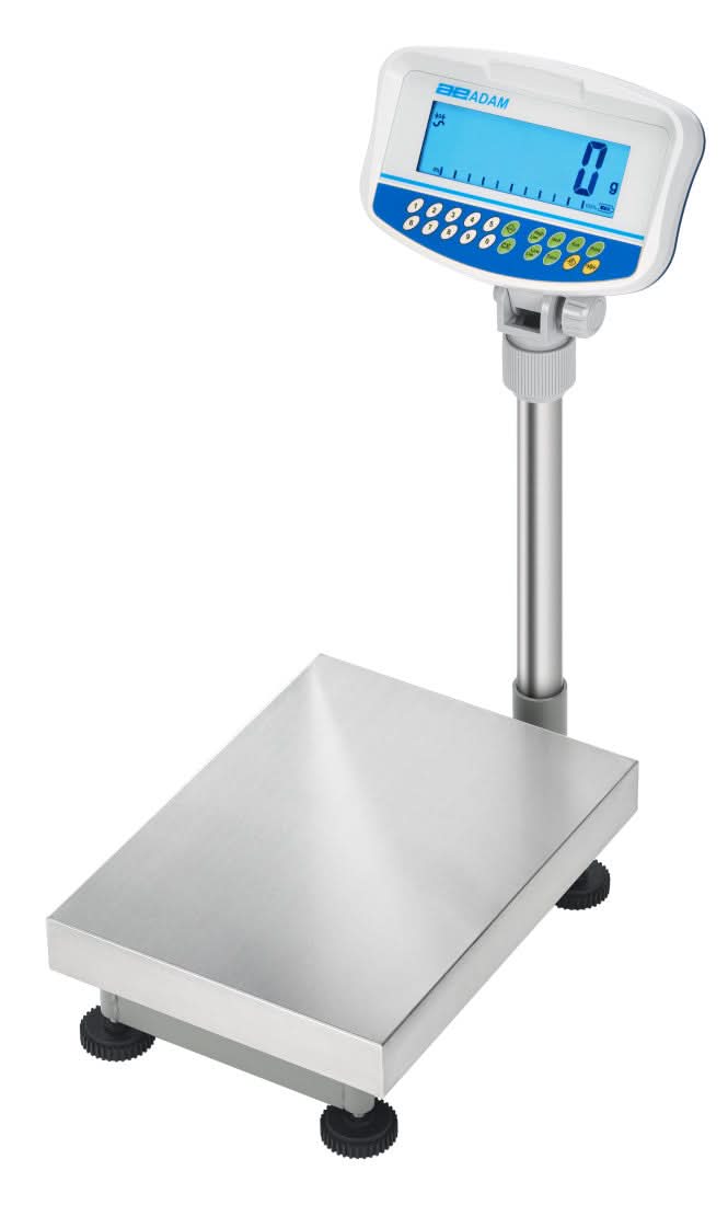 Adam Equipment GBK - Plus 60 GBK - Plus Industrial Bench Scale, 60 kg Capacity, 2 g Readability - 1110017069 - Bench Scales - Adam Equipment - Weighcore