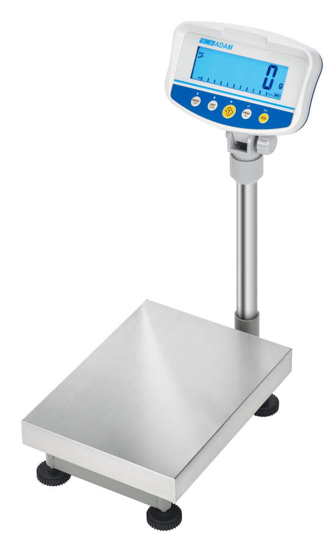 Adam Equipment GBK - S 60 GBK - S Industrial Bench Scale, 60 kg Capacity, 2 g Readability - 1110017058 - Bench Scales - Adam Equipment - Weighcore