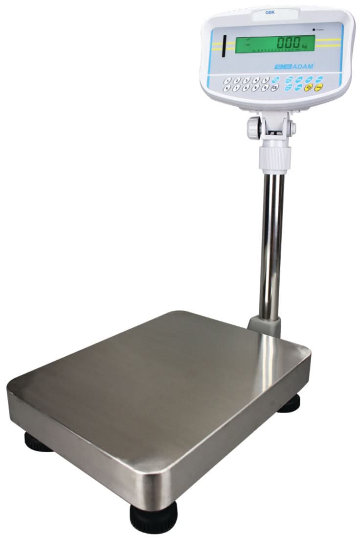Adam Equipment GBK 150aM GBK - M Trade Approved Bench Scale, 60 kg Capacity, 0.01 kg Readability, NTEP/Measurement Canada - 1110011845 - Bench Scales - Adam Equipment - Weighcore