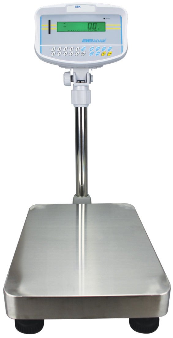 Adam Equipment GBK 15aM GBK-M Trade Approved Bench Scale, 6 kg Capacity, 1 g Readability, NTEP/Measurement Canada - GBK 15aM - Bench Scales - Adam Equipment - Weighcore