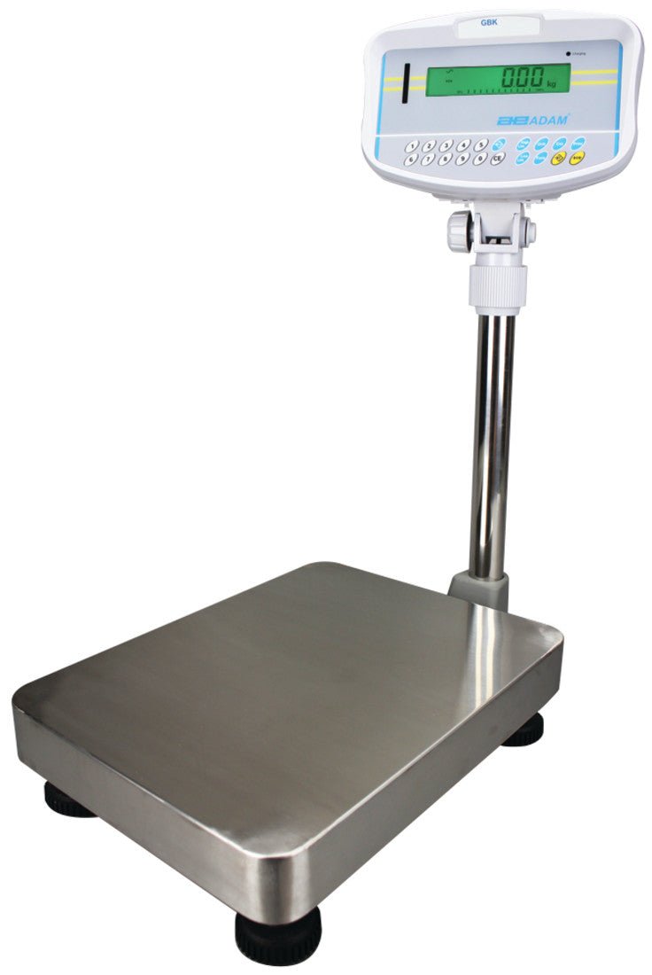 Adam Equipment GBK 300aM GBK-M Trade Approved Bench Scale, 150 kg Capacity, 0.02 kg Readability, NTEP/Measurement Canada - GBK 300aM - Bench Scales - Adam Equipment - Weighcore