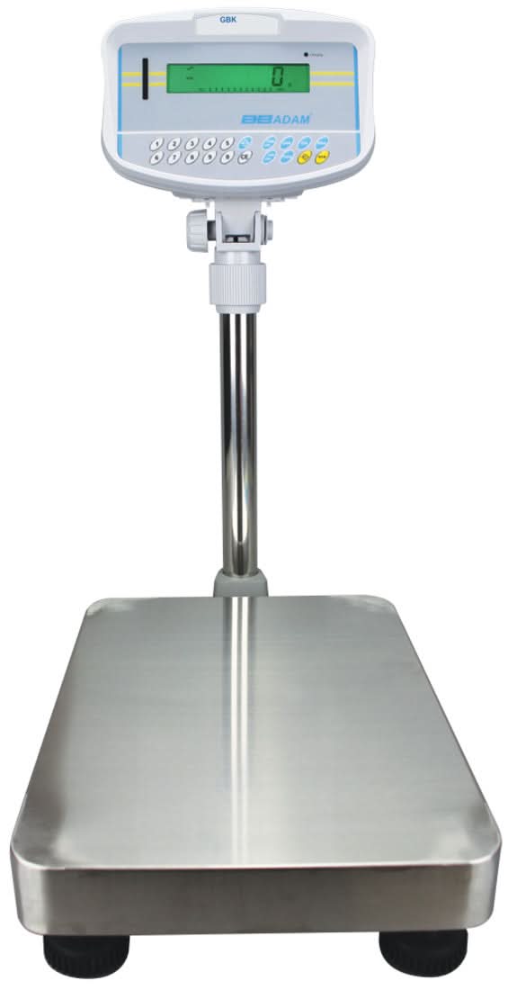 Adam Equipment GBK 60aM GBK - M Trade Approved Bench Scale, 30 kg Capacity, 5 g Readability, NTEP/Measurement Canada - 1110011844 - Bench Scales - Adam Equipment - Weighcore