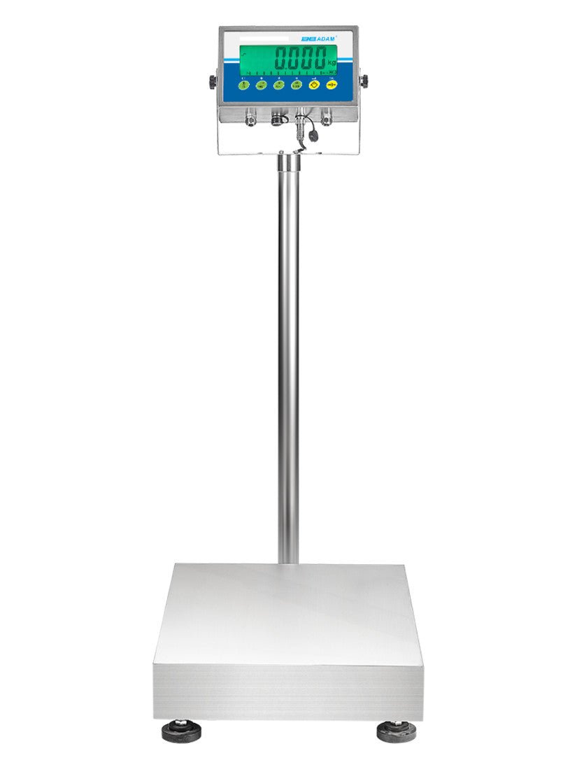 Adam Equipment GGF 150aM Gladiator Washdown Scale, 60 kg Capacity, 0.01 kg Readability, Trade Approved, IP68 - GGF 150aM - Washdown Scales - Adam Equipment - Weighcore