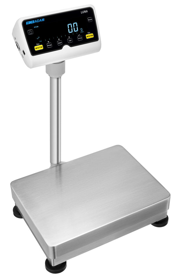 Adam Equipment LBL 14001P Luna Latitude Precision Balance, 14000 g Capacity, 0.1 g Readability, RS-232, USB