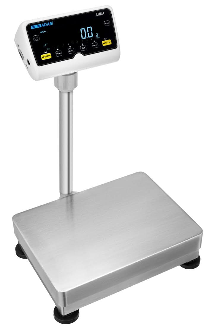 Adam Equipment LBL 34001P Luna Latitude Precision Balance, 34000 g Capacity, 0.1 g Readability, RS - 232, USB - 1010016853 - Precision Balances - Adam Equipment - Weighcore