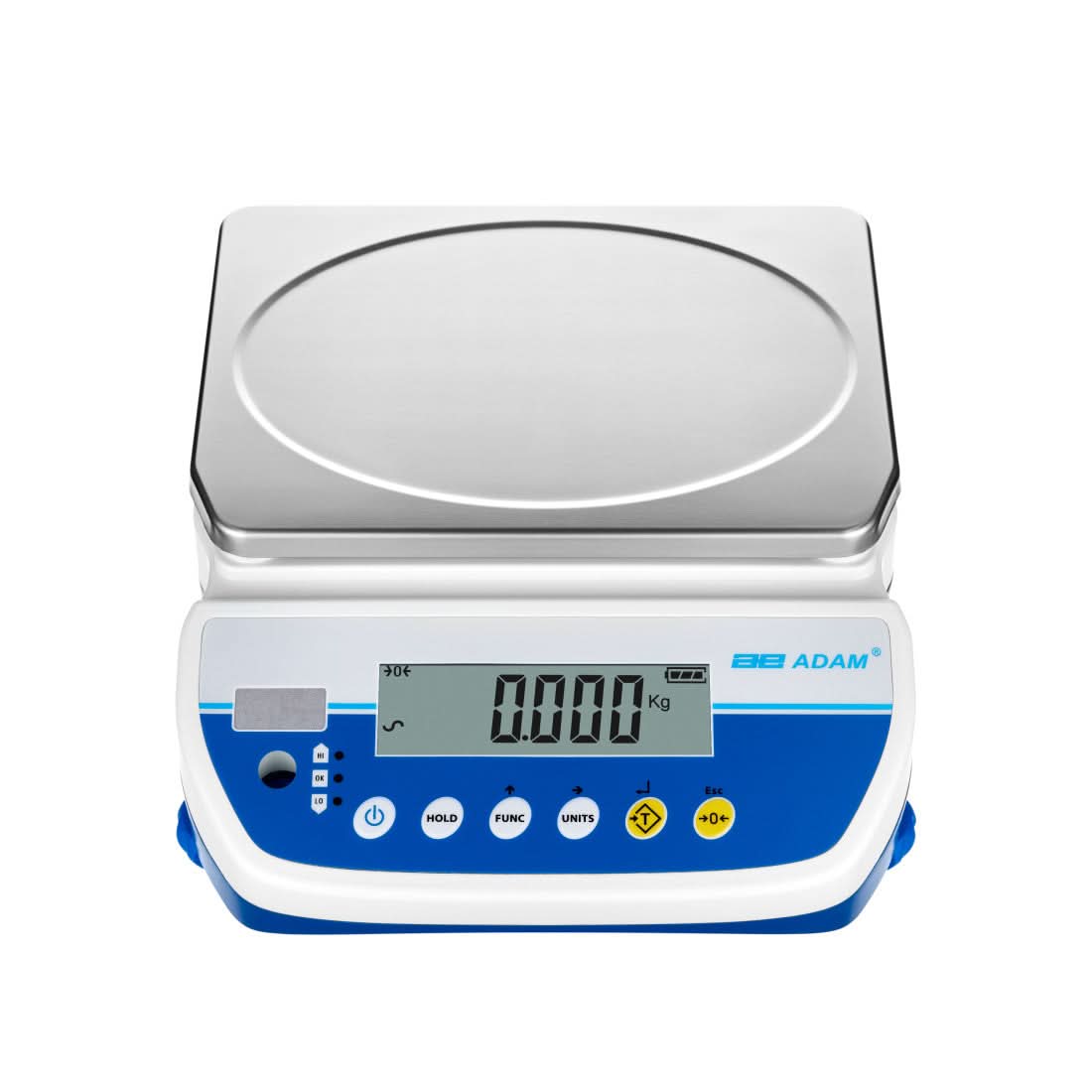 Adam Equipment LBX 12 Latitude Compact Bench Scale, 12 kg Capacity, 2 g Readability, NSF - 1020014059 - Bench Scales - Adam Equipment - Weighcore